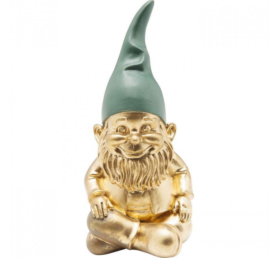 Woonaccessoires gnoom zitten goud Kare Design