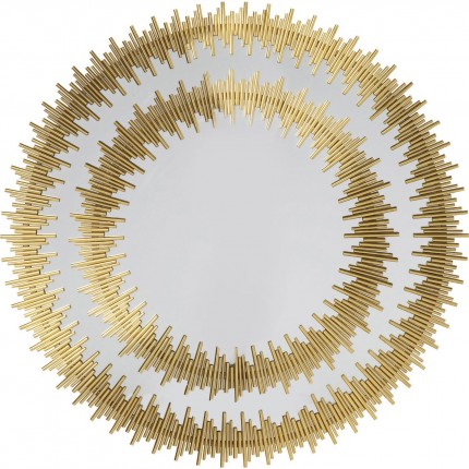 Spiegel Solare Gouden Ø132cm Kare Design