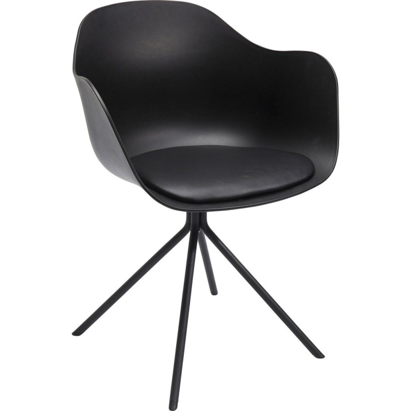 Chaise avec accoudoirs Bel Air Kare Design