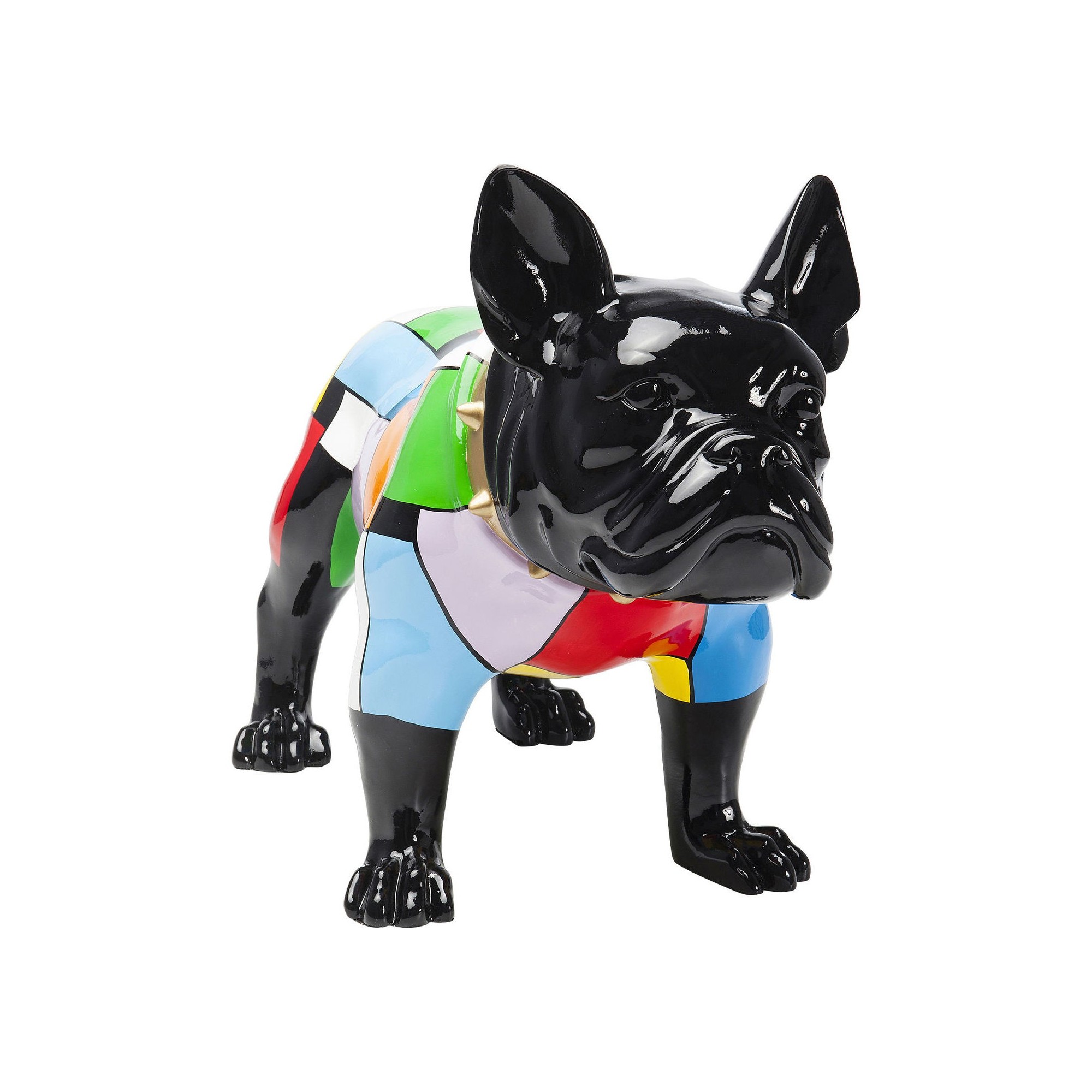 Deco Figurine  Bulldog Colore Kare Design