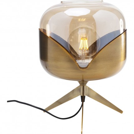 Table Lamp Golden Goblet Ball Kare Design