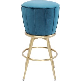 Bar Stool After Work Gold Kare Design