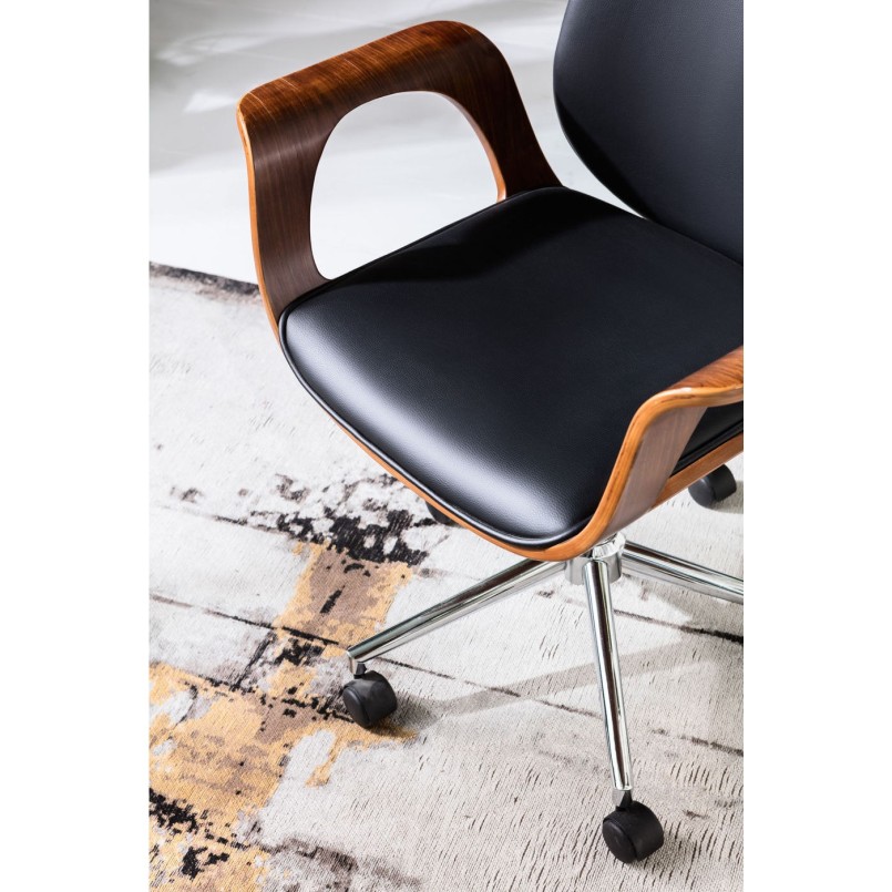 Chaise de bureau Patron noyer Kare Design