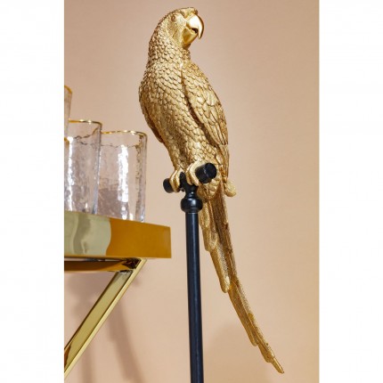 Deco Parrot Gold Kare Design