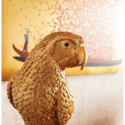 Deco Parrot Gold Kare Design