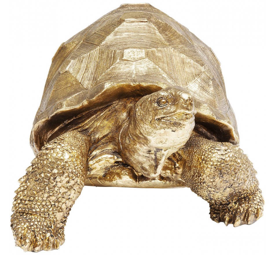Woonaccessoires schildpad 60cm goud Kare Design