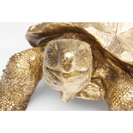 Decoratie Turtle Gouden 32cm Kare Design