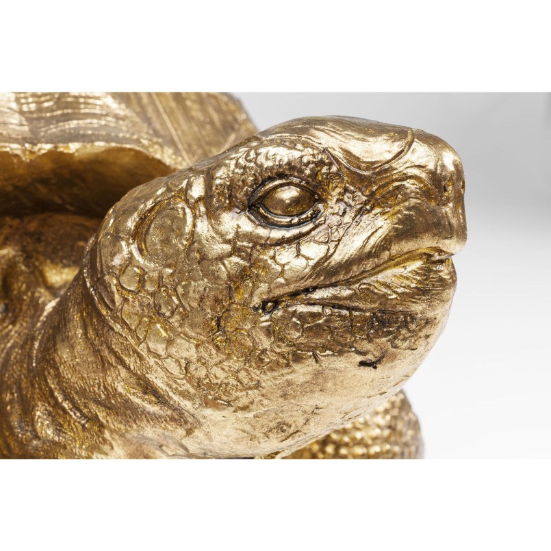 Déco Tortue dorée 32cm Kare Design