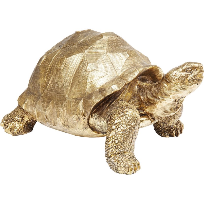 Déco Tortue dorée 32cm Kare Design