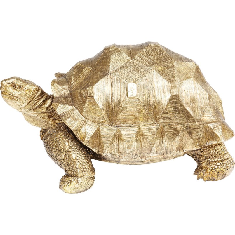 Déco Tortue dorée 32cm Kare Design