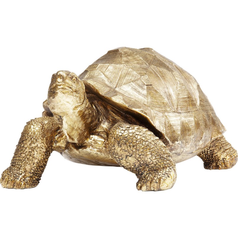 Déco Tortue dorée 32cm Kare Design
