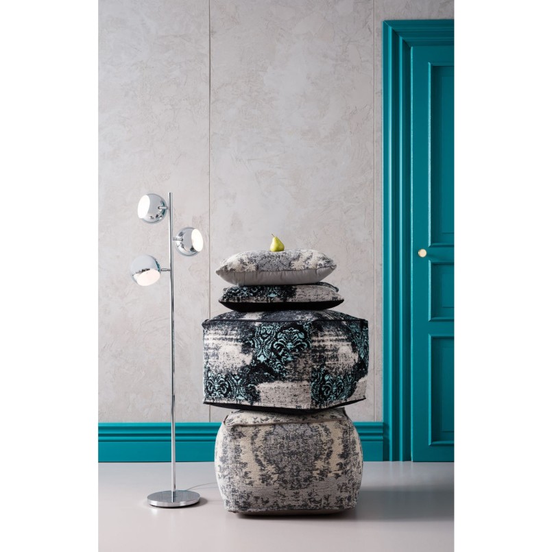 Lampadaire Calotta Chrome Kare Design