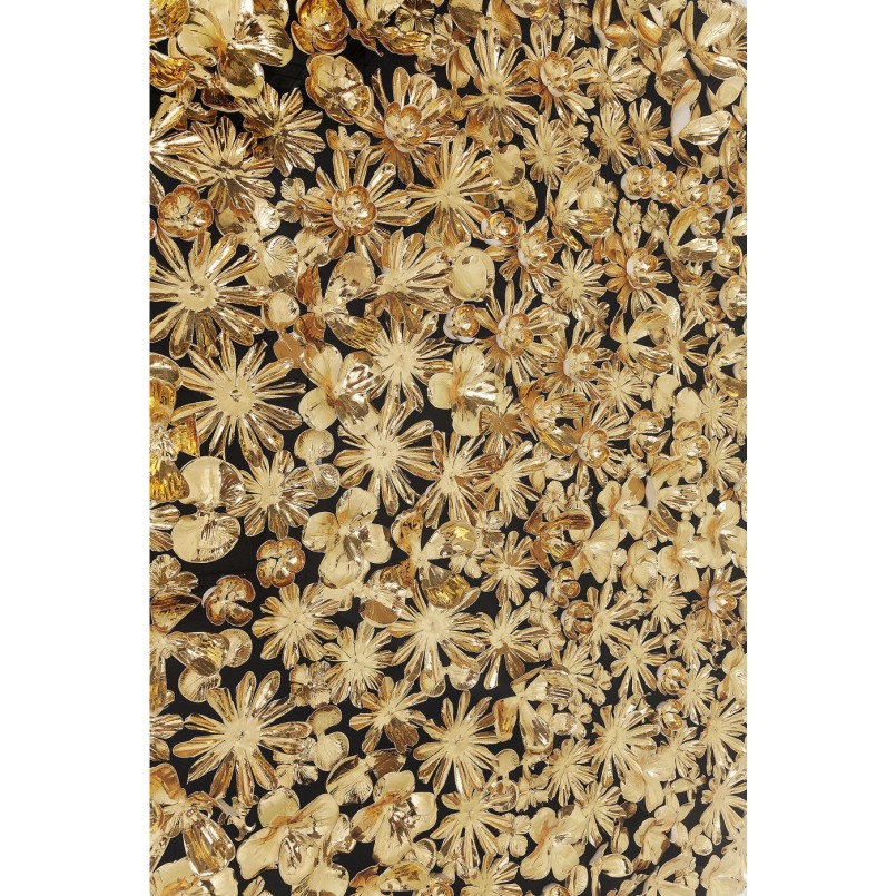 Cadre décoratif Gold Flower 120x120cm Kare Design