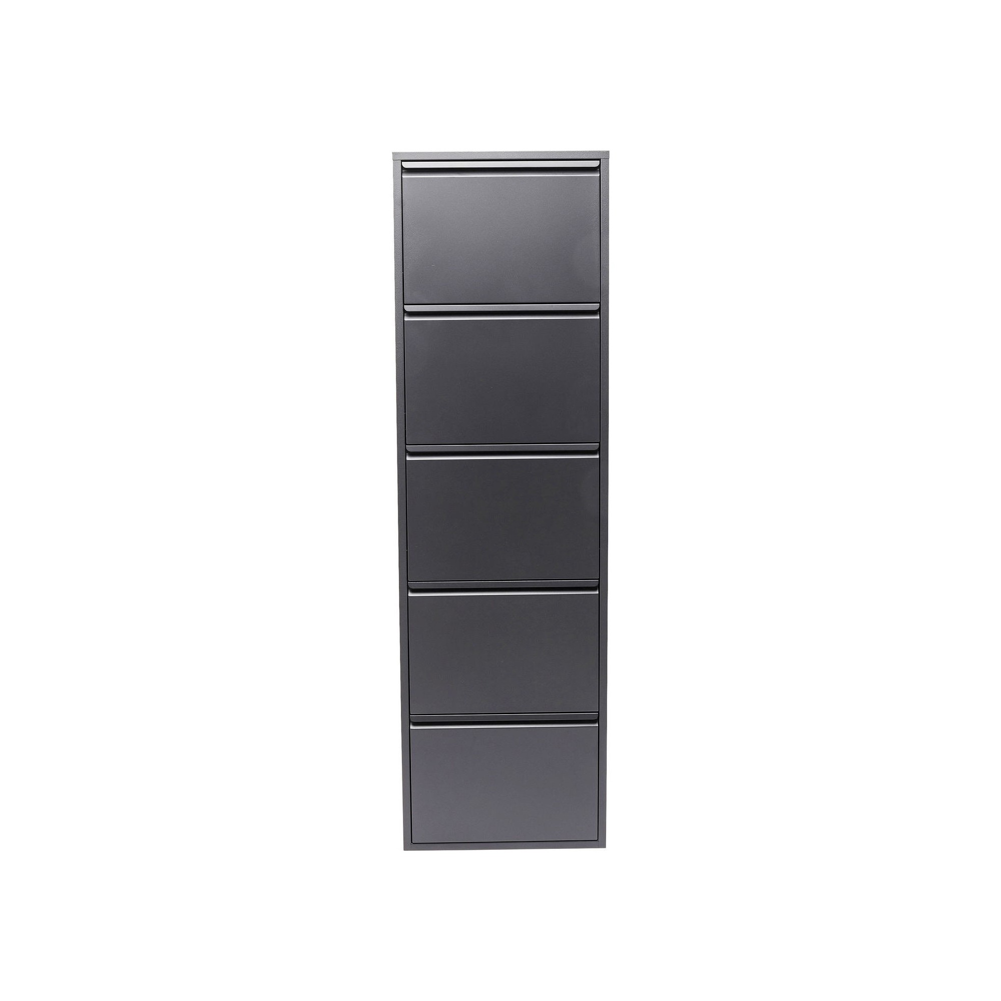 Casier à chaussures Caruso 5 anthracite