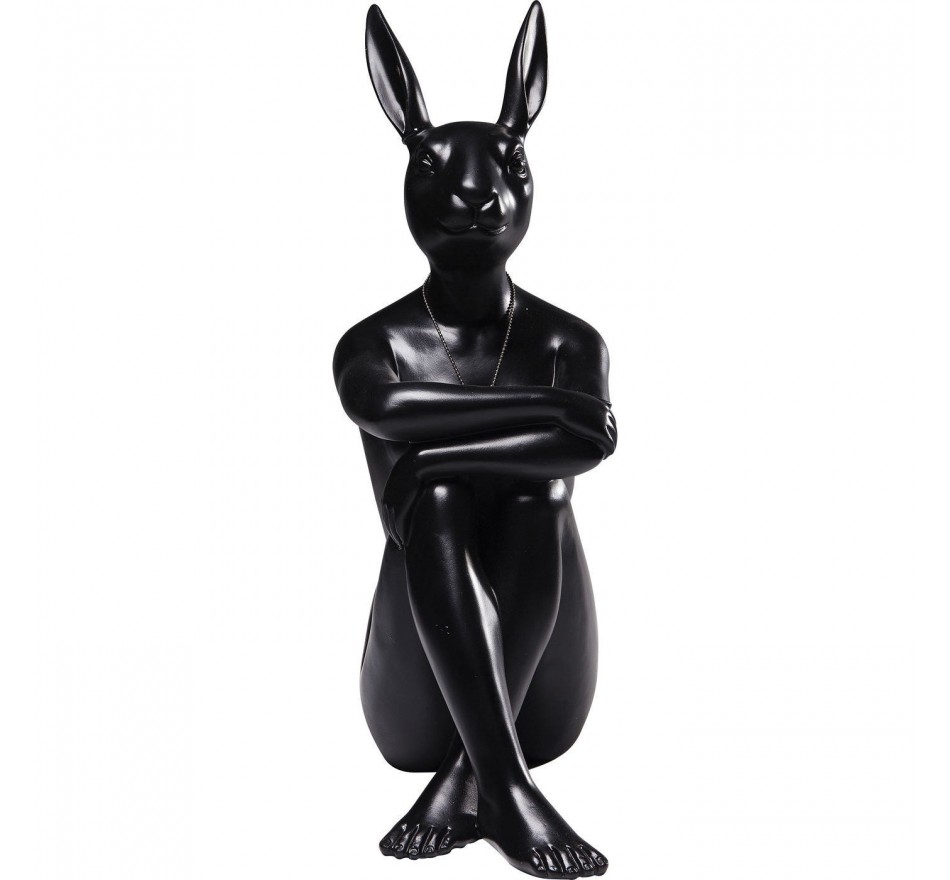 Deco Gangster rabbit black Kare Design