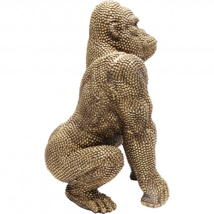 Decoratie Gorilla Gouden 46cm Kare Design
