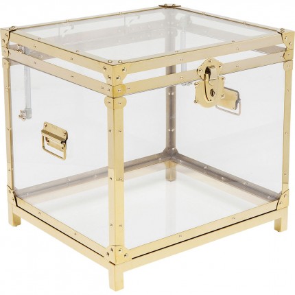 Side Table Trunk Storage Gala Kare Design