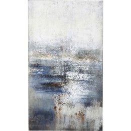 Peinture à l'huile Abstract Into The Night 210x120 Kare Design