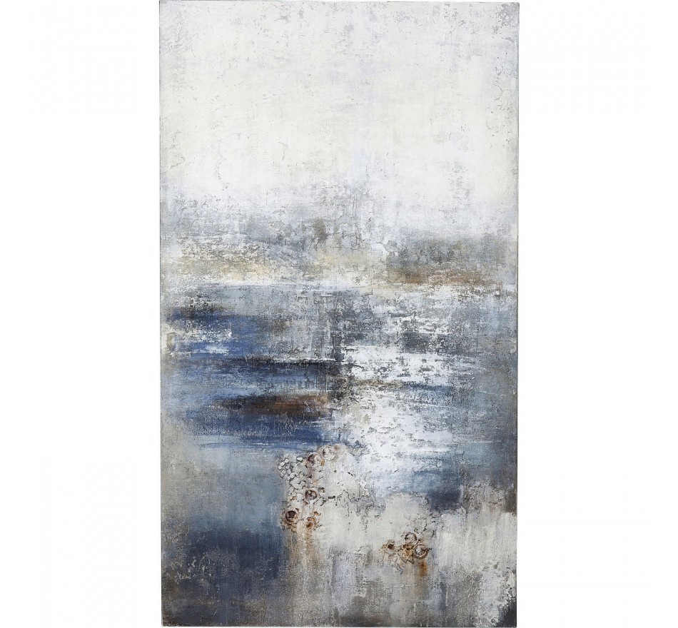 Schilderij Abstract Into The Night 210x120cm Kare Designn