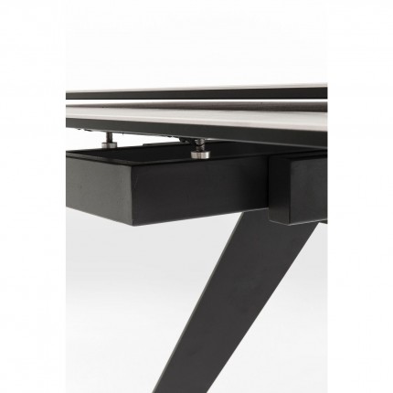 Extension Table Amsterdam Dark 200(45+45)x100cm Kare Design
