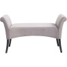 Bench Motley Velvet Silvergrey Kare Design