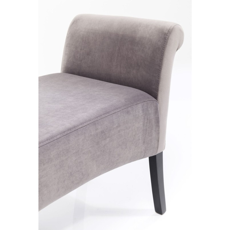 Bench Motley Velvet Silvergrey Kare Design