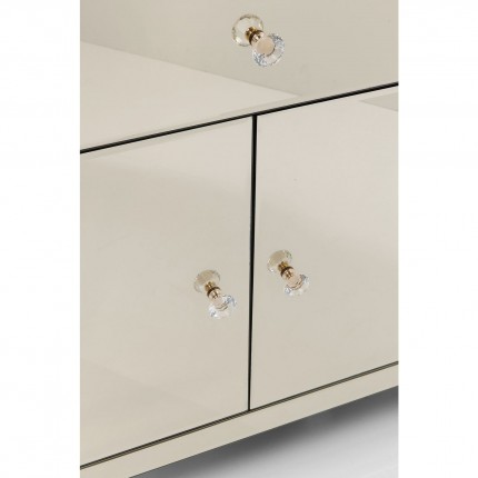 Dresser Luxury Gold 2Doors 1 Drawer Kare Design
