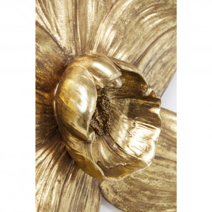 Wall Decoration Orchid Gold 44cm Kare Design