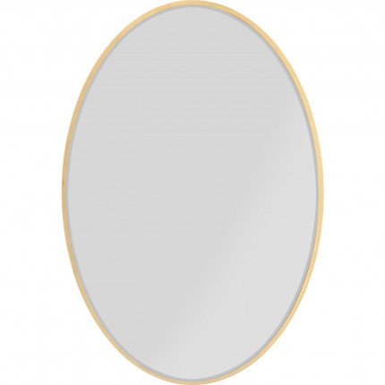Wall Mirror Jetset Oval Gold 94x64cm Kare Design