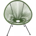 Fauteuil de jardin Acapulco vert Kare Design