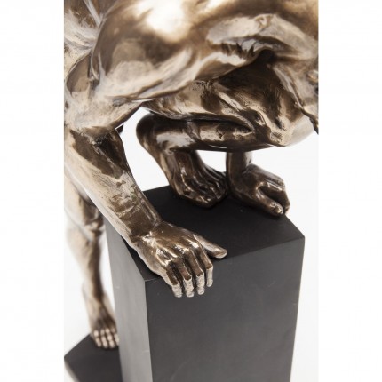 Deco Nude Man Stand Bronze 35cm Kare Design