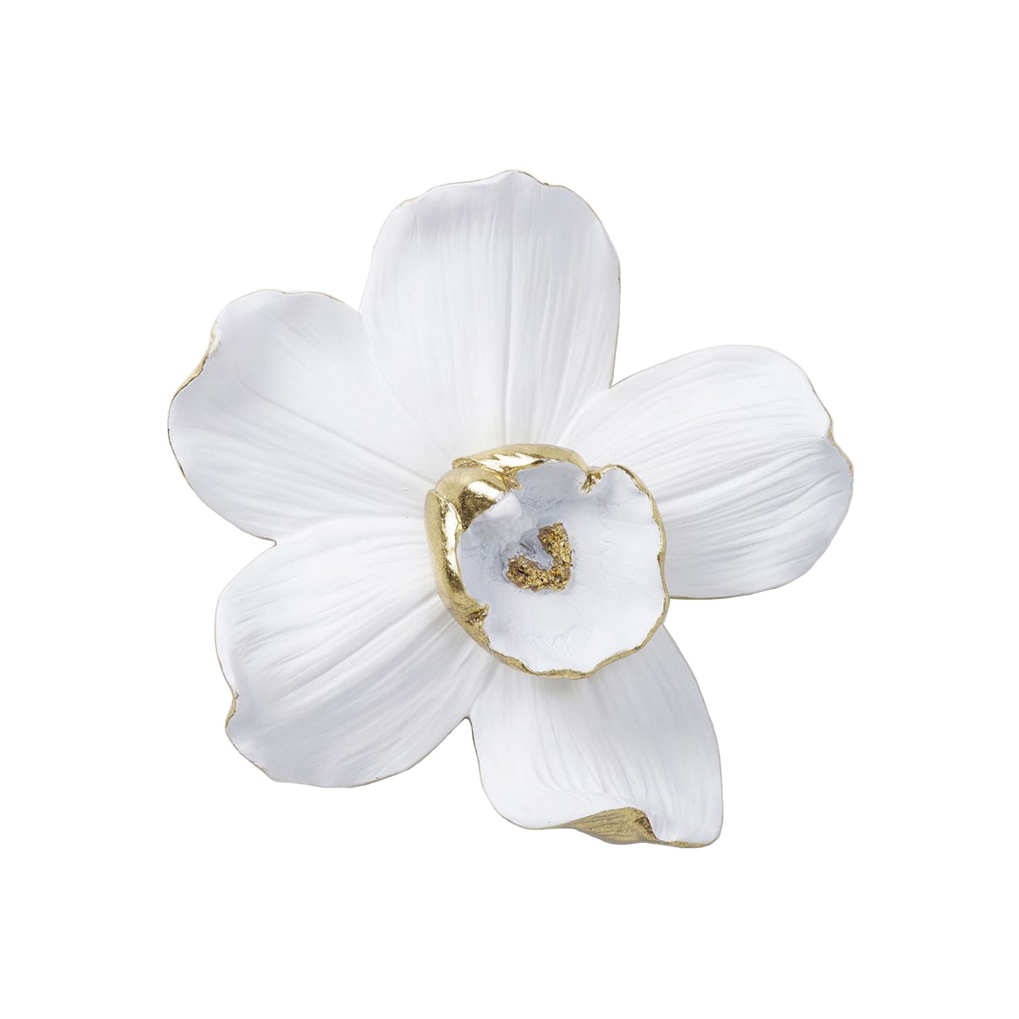 Wall Decoration Orchid White 25cm Kare Design