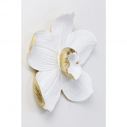 Wanddecoratie Orchid White 54cm Kare Design