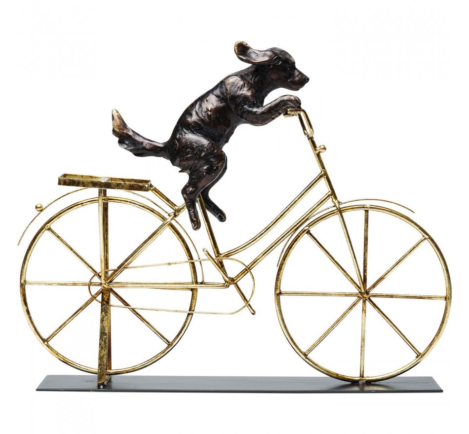 Woonaccessoires hond op fiets Kare Design