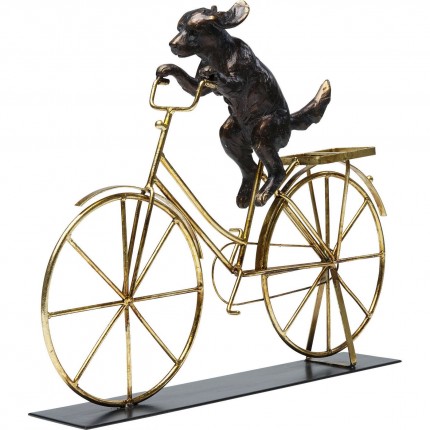 Decoratie Dog With Bicycle Kare Design
