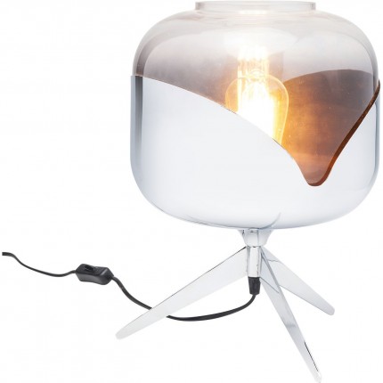 Table Lamp Chrome Goblet Ball Kare Design