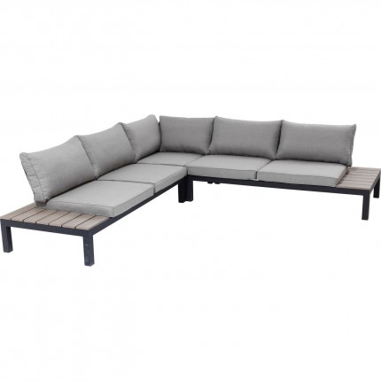 Outdoor Sofa Set Holiday Black (4-Pieces) Kare Design