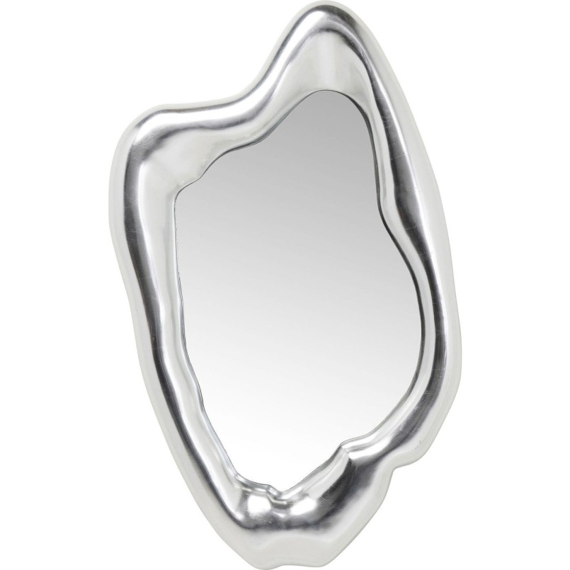 Miroir Hologram argenté 117x68cm Kare Design