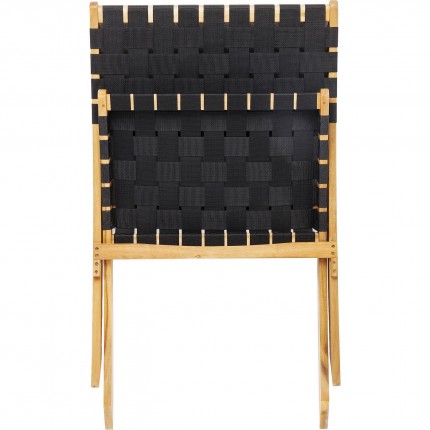 Chaise de jardin Ipanema noire Kare Design