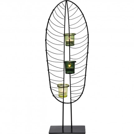 Tealight Holder Leaf Wire 67cm Kare Design