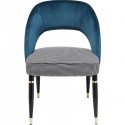 Chaise Samantha bleue Kare Design