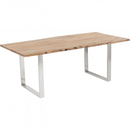 Table Harmony Chrome 180x90cm Kare Design