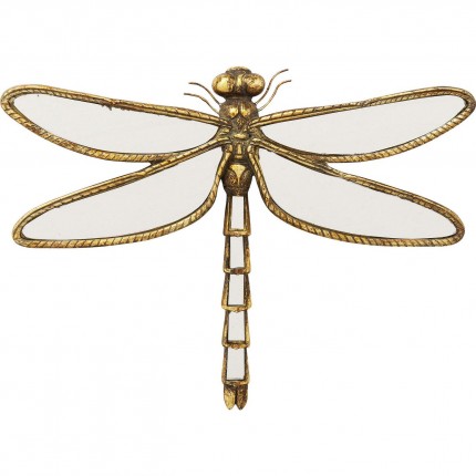 Wanddecoratie Dragonfly Spiegel 37cm Kare Design