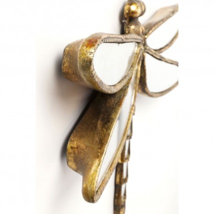 Wall Decoration mirror dragonfly 35cm Kare Design