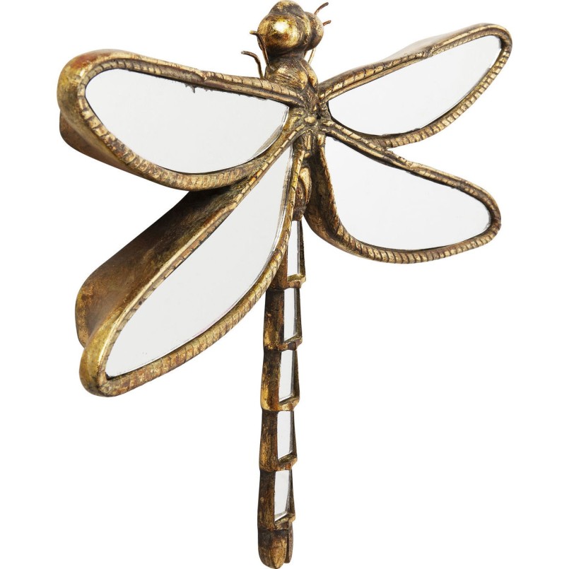 Déco murale miroir Libellule 37cm Kare Design