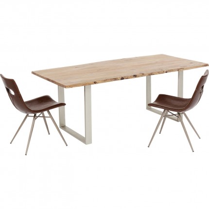 Table Harmony Silver 180x90cm Kare Design