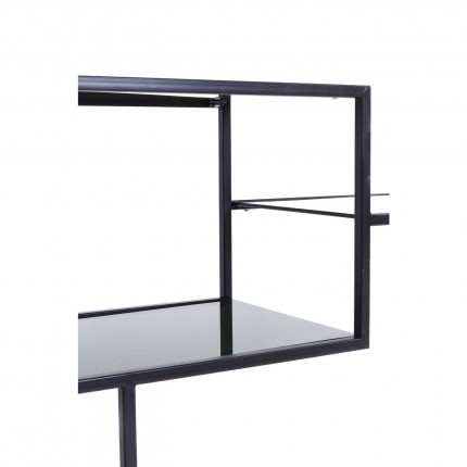 Bookshelf Loft 100x115cm zwart Kare Design