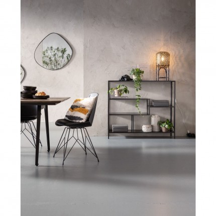 Bookshelf Loft 100x115cm zwart Kare Design