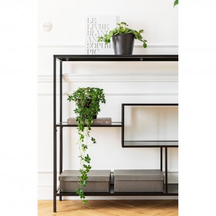 Shelf Loft 100x115cm black Kare Design