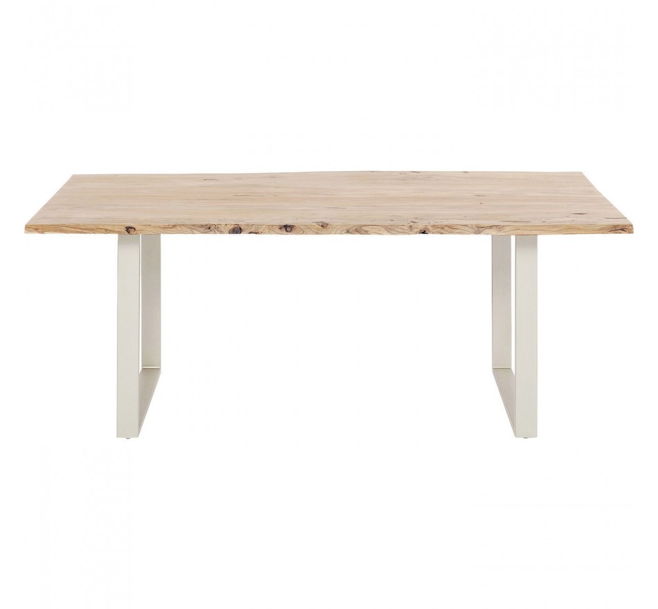 Eettafel Harmony Zilver 160x80cm Kare Design